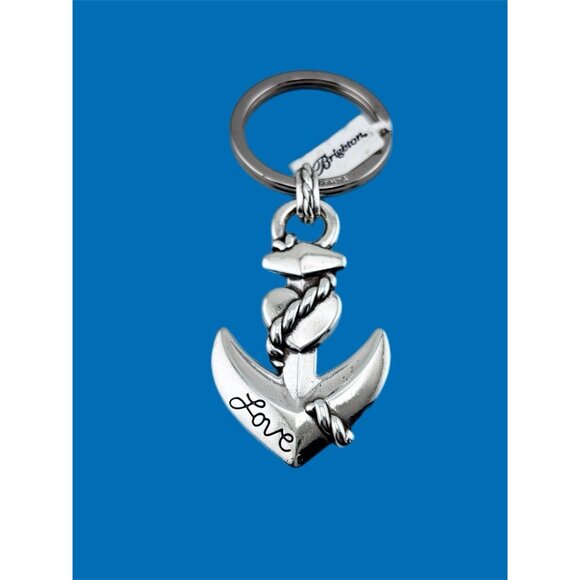 Brighton Cruz Anchor Nautical Key Fob New With Tag. - Picture 2 of 5